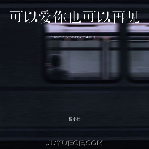 杨小壮《可以爱你也可以再见》[FLAC/MP3]夸克网盘下载