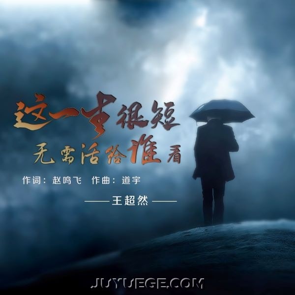 王超然《这一生很短无需活给谁看》[FLAC/MP3]夸克网盘下载